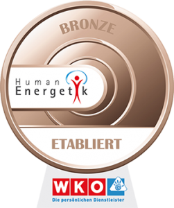 Zertifikat Humanenergetik Bronze